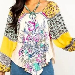 Free people like new barrel like sleeve size med